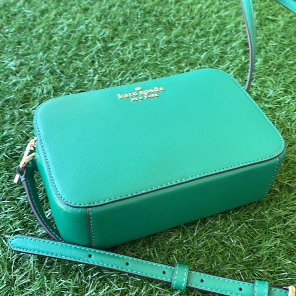Kate Spade Staci Mini Camera Bag Wintergreen - Picture 2 of 16